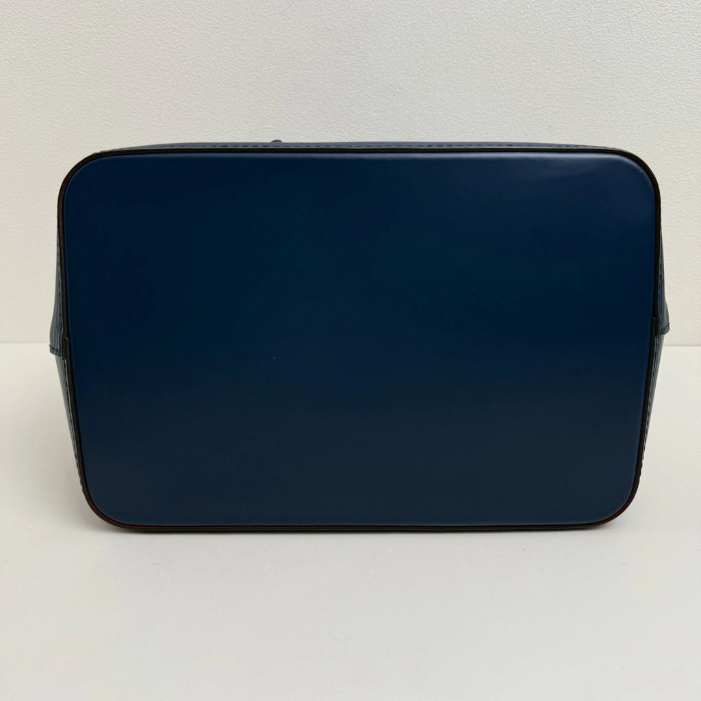 Louis Vuitton NeoNoe Epi Leather Drawstring Bucket Shoulder Crossbody Blue