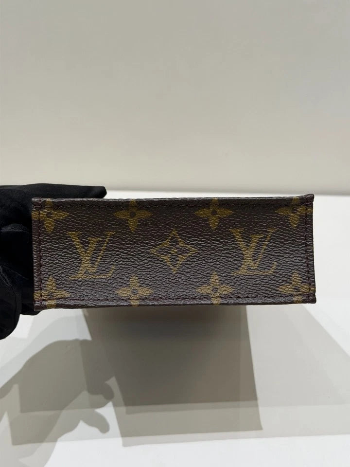 Louis Vuitton Canvas Small Top Handle Bag For Women