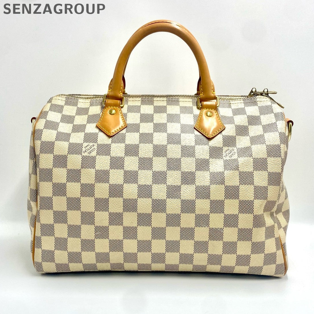 Louis Vuitton Speedy 30 Damier Ebene Shoulder Bag - Classic Women's