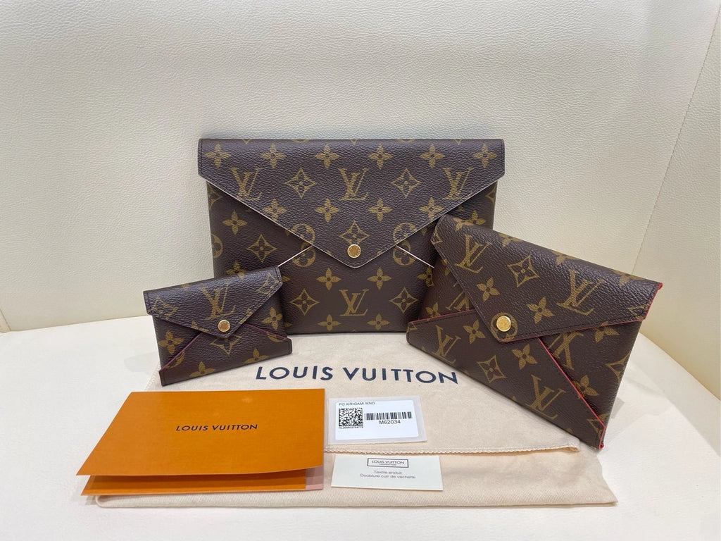 Louis Vuitton Monogram Canvas Kirigami Pochette Clutch Bag For Women