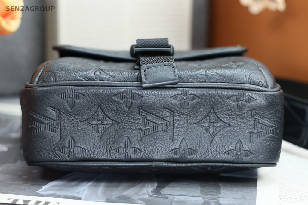 Louis Vuitton Getaway Monogram Empreinte Shoulder bag All black Chip Version