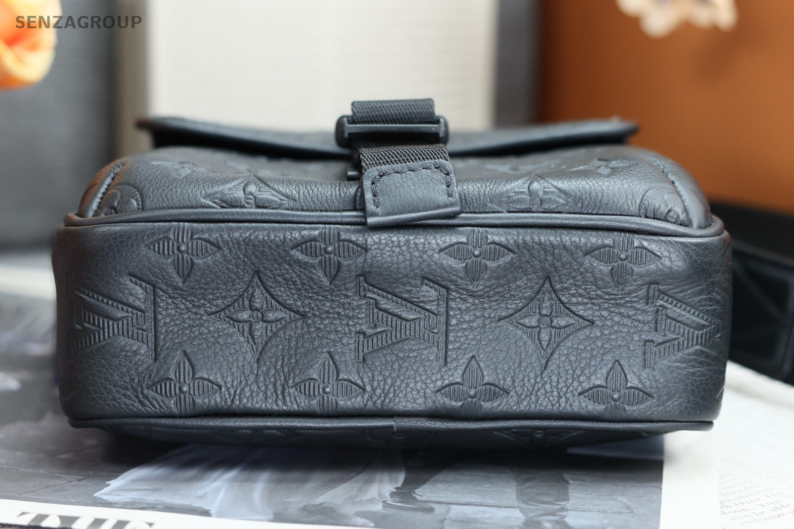 Louis Vuitton Getaway Monogram Empreinte Shoulder bag All black Chip Version