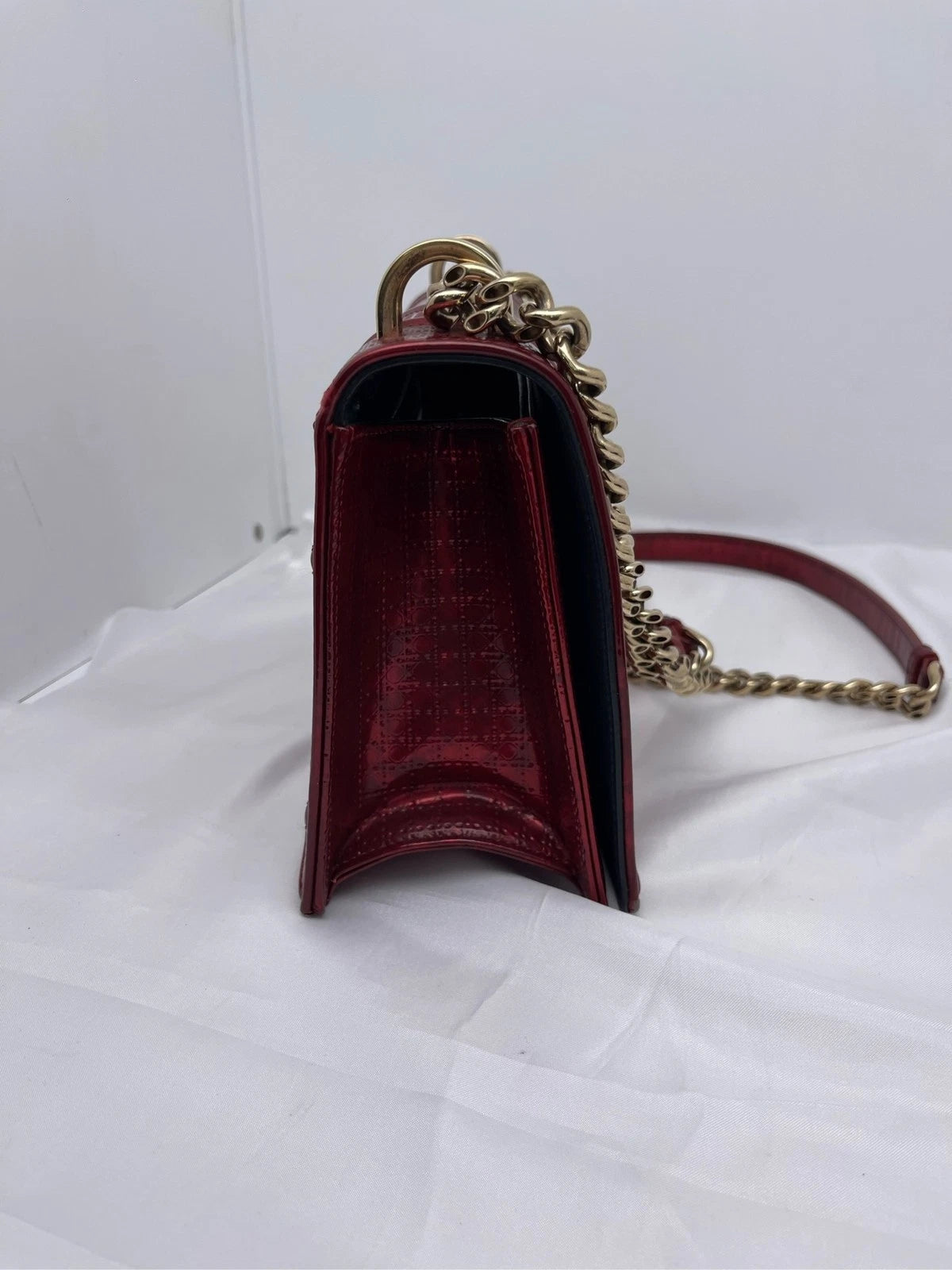 Dior Chain Red Shoulder Bag For Women