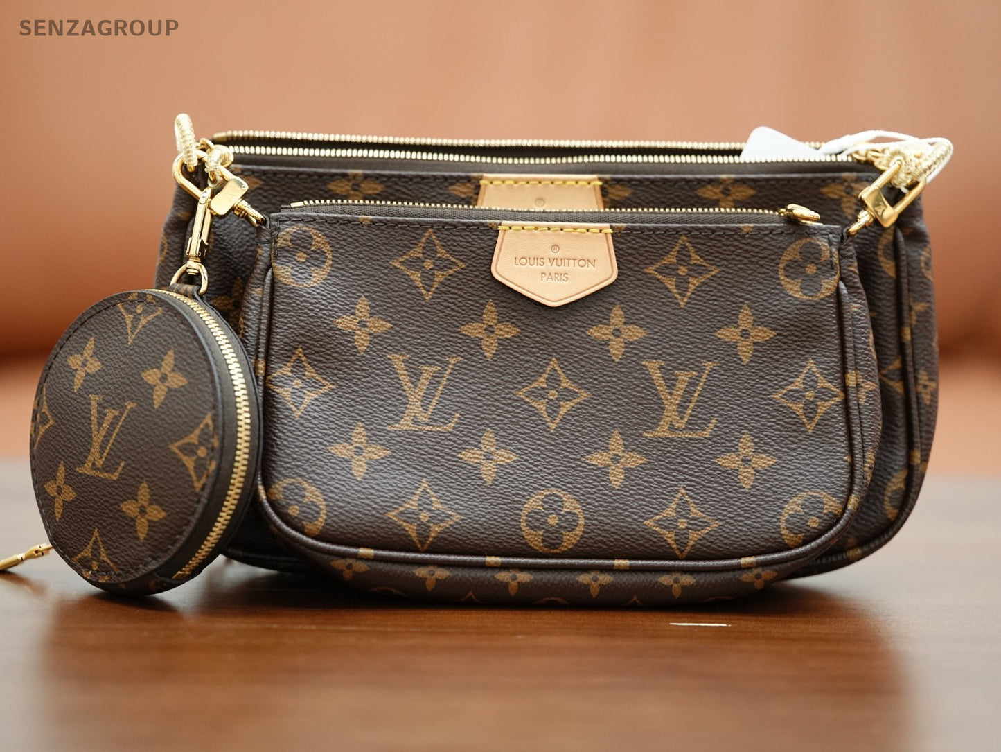 Louis Vuitton Multi Pochette Accessoires M44813 Shoulder Bag Canvas