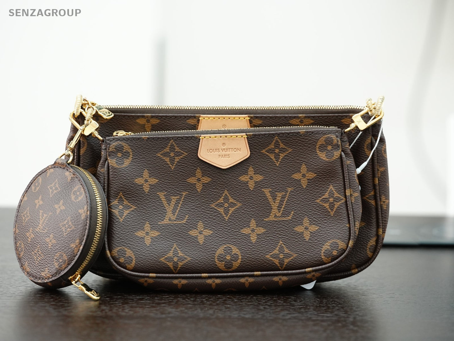 Louis Vuitton Multi Pochette Accessoires Shoulder Bag Canvas M44813