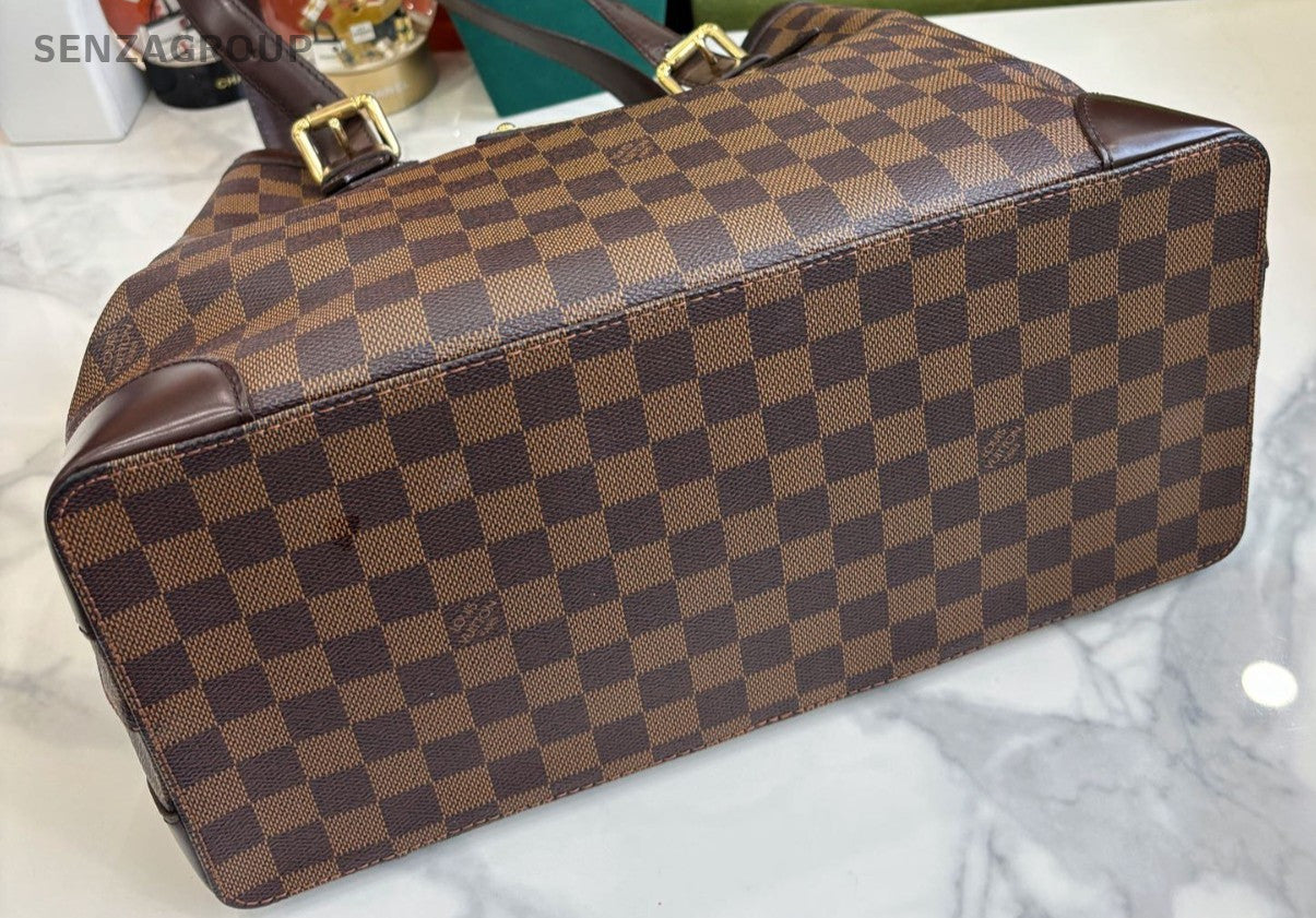 Louis Vuitton Damier Ebene Tote Brown Shoulder bag Women
