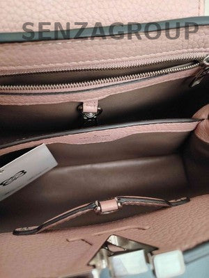 Louis Vuitton Capucines BB Pink Silver Handbag Shoulder Bag Classic Women