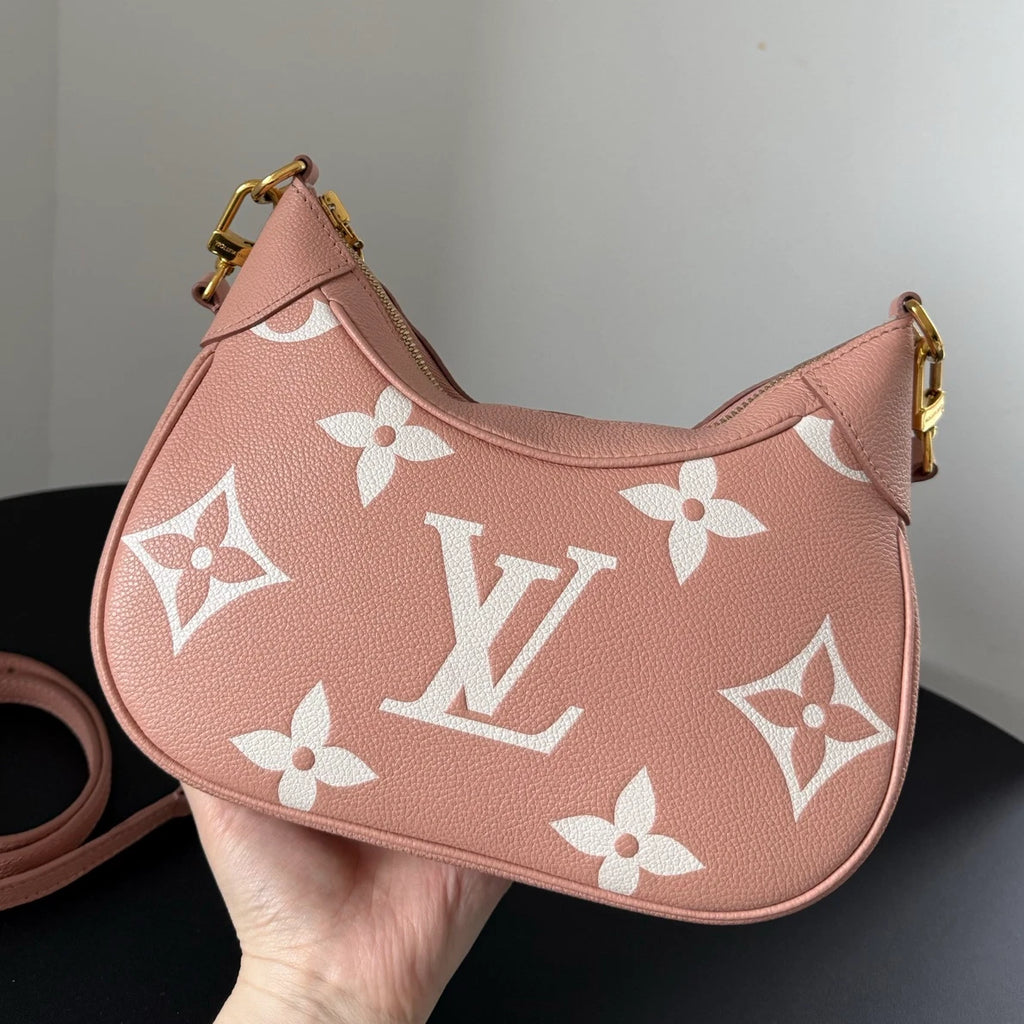 Louis Vuitton Boulogne Monogram Pink Crossbody Handbag Excellent