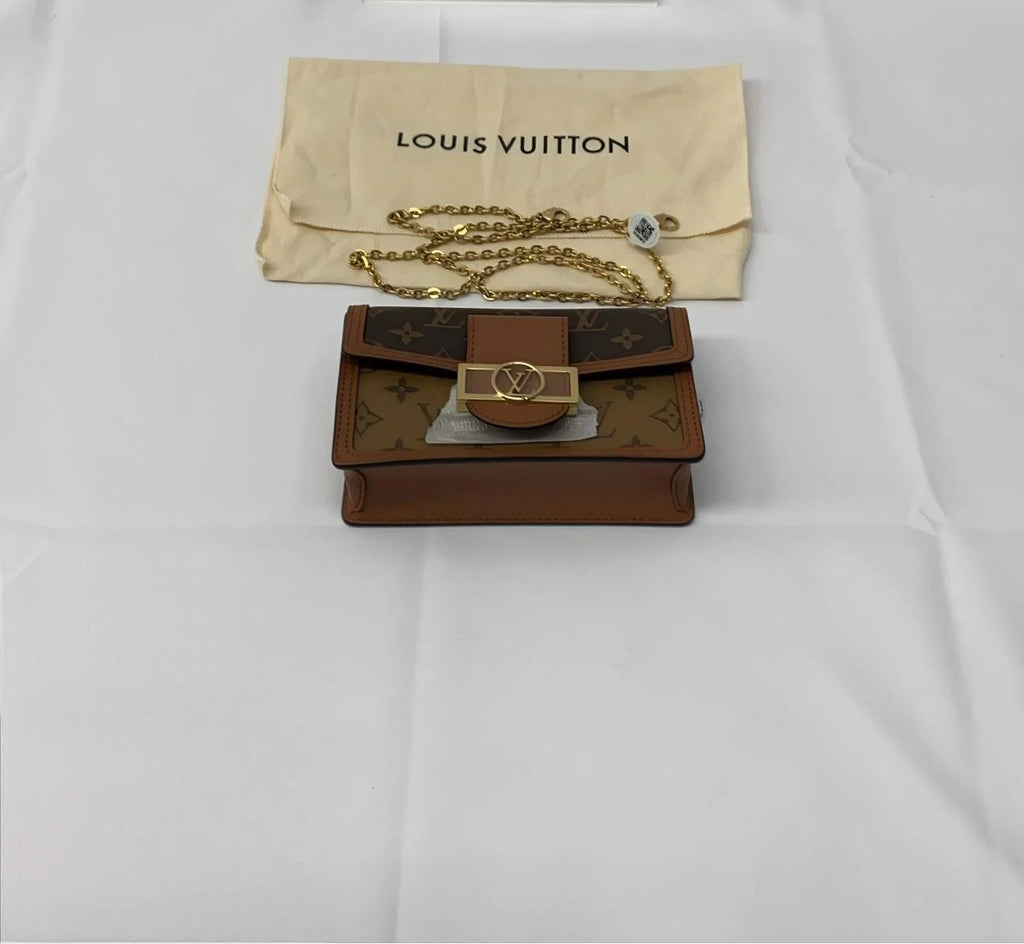 Louis Vuitton Dauphine Ultra Mini Canvas Crossbody Bag For Women