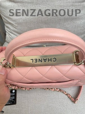 Chanel Trendy CC Medium Pink Gold Chain Shoulder Bag