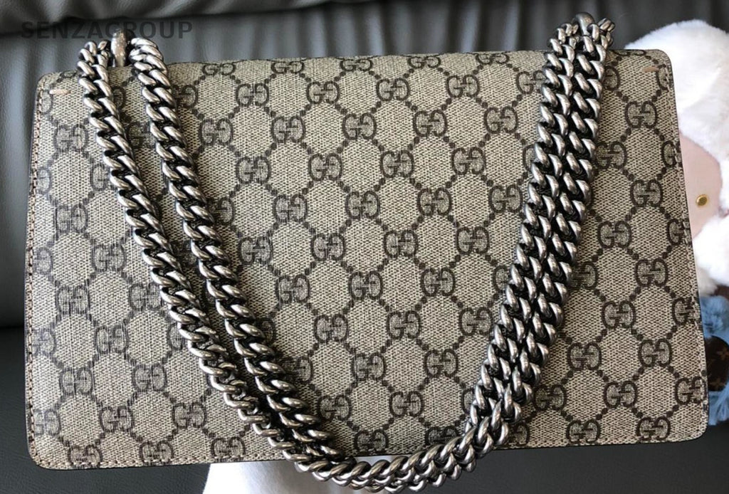 GUCCI Dionysus MM Limited Edition Monogram Chain Shoulder bag Women
