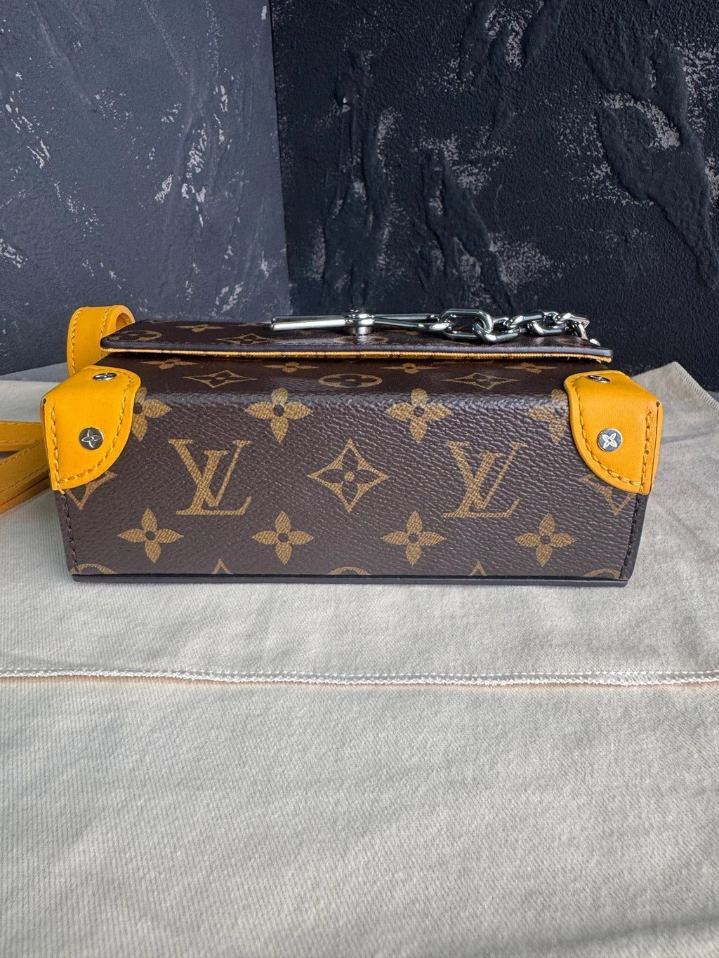 Louis Vuitton Monogram Canvas Steamer Crossbody Shoulder Bag Women