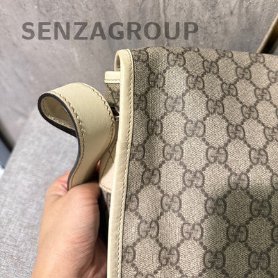 Gucci White Classic Fashion Shoulder Crossbody Bag for Women