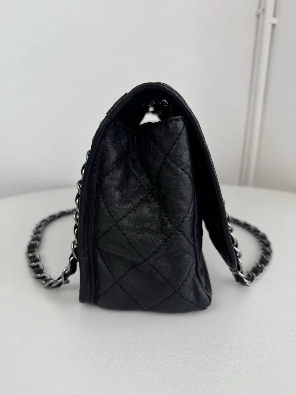 Chanel Airport Series Double Pocket Shoulder Bag Daily Crossbody Tote Black
