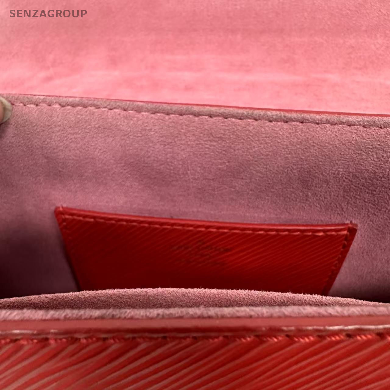 Louis Vuitton Twist Epi Leather Red with silver Shoulder Crossbody bag