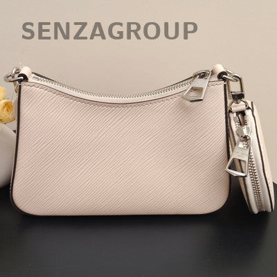 Louis Vuitton Marellini Monogram Watercolor Chain Shoulder Bag Silver