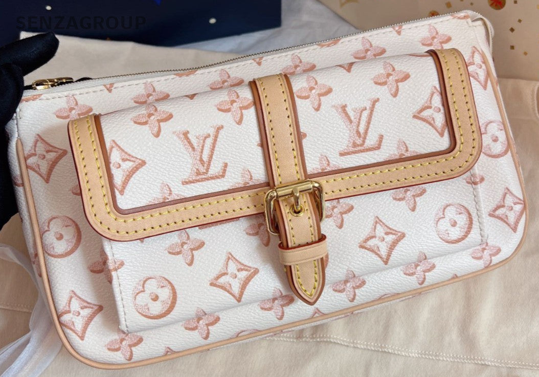 Louis Vuitton Maxi multi pochette 22 Shoulder bag Crossbody 2WAY Almost Bran new