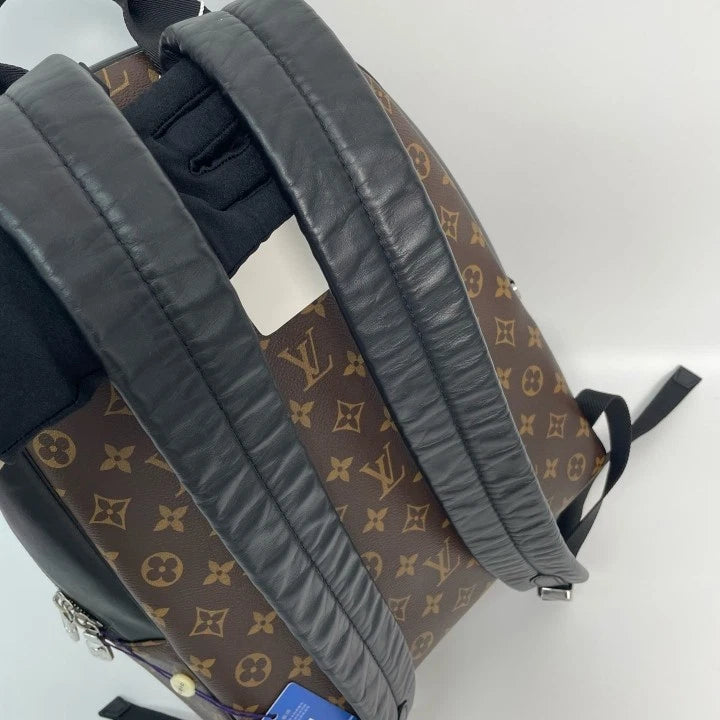 Louis Vuitton Monogram Black Calfskin Josh Backpack For Women