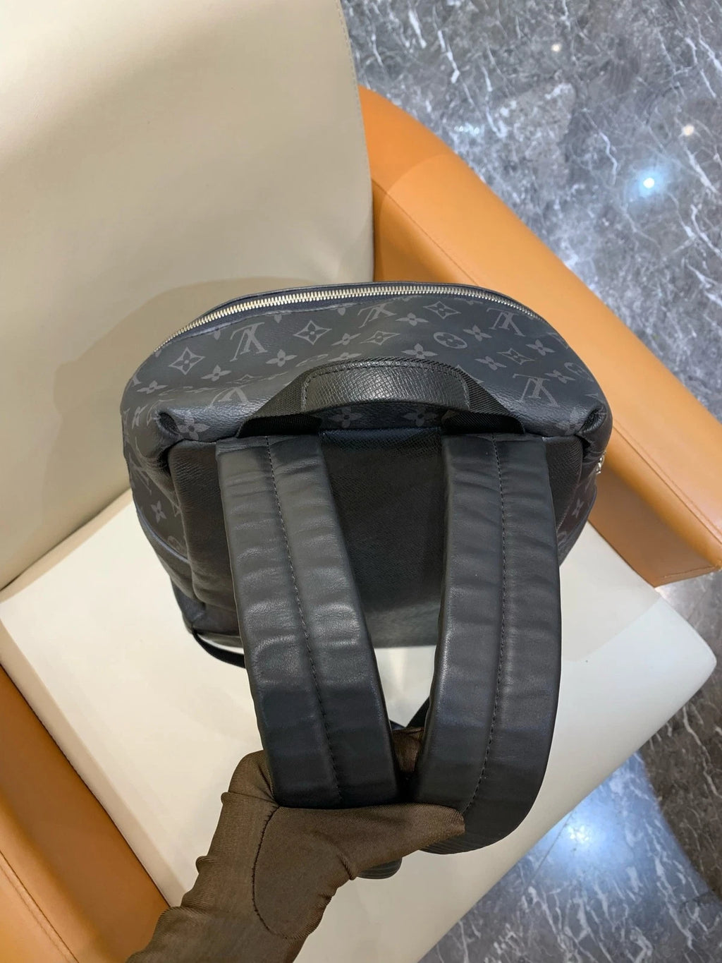 Louis Vuitton Black Monogram Canvas Apollo Backpack For Unisex