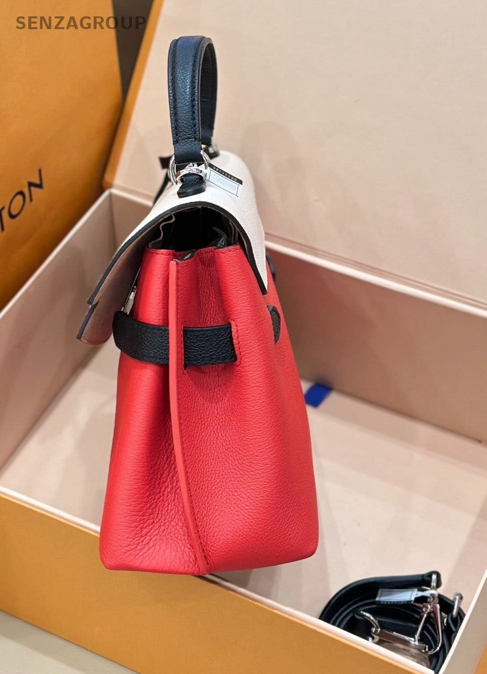 Louis Vuitton Lockme ever bb Top Handle 2way Shoulder Handbag Women