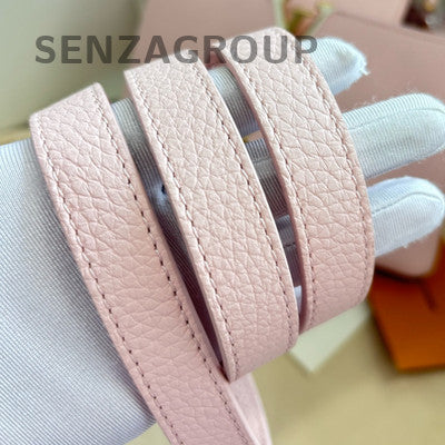 Louis Vuitton Capucines BB Taurillon Pink Handbag Shoulder Bag Women