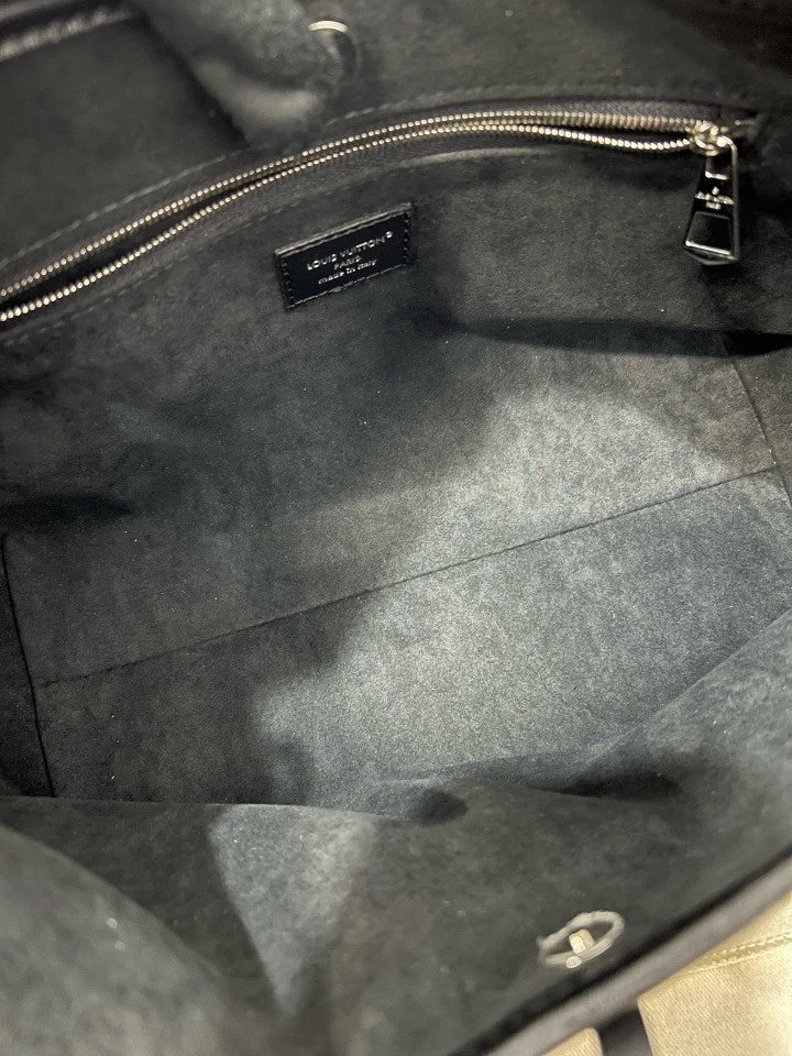 Louis Vuitton Black Small Carryall Cargo Tote Bag For Women