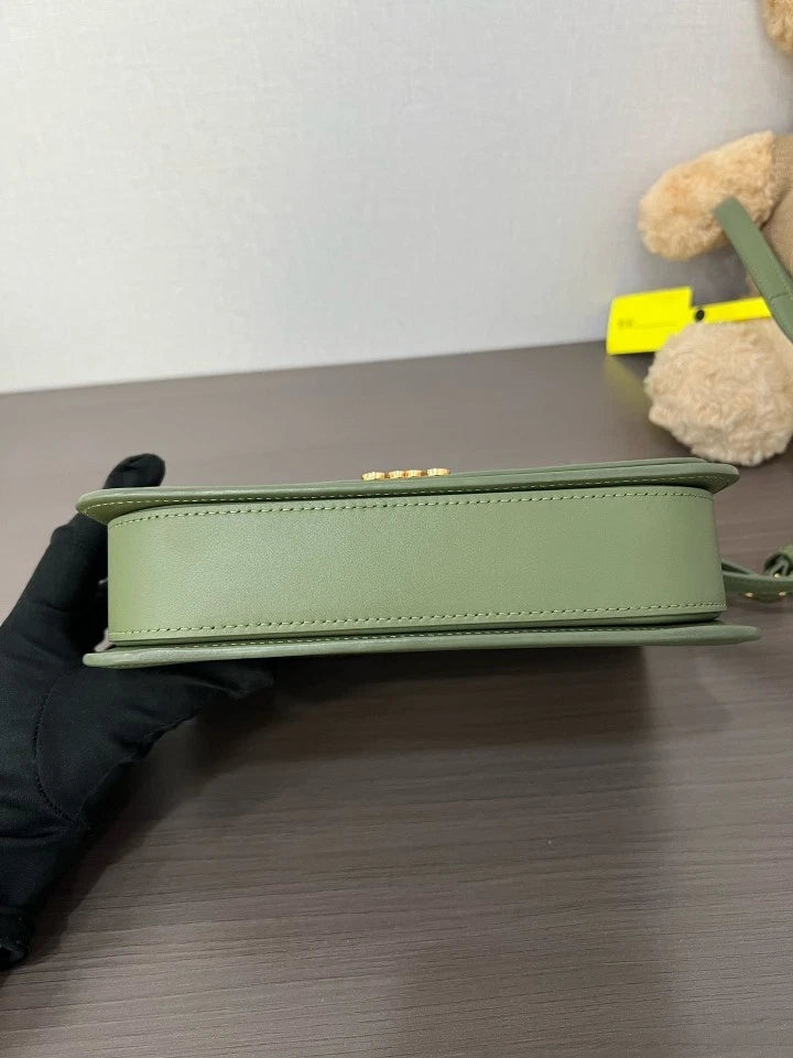 Loewe Green Goya Crossbody Shoulder Bag For Women