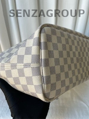 Louis Vuitton Damier Ebene Neverfull MM Tote Bag - Classic Women's Handbag