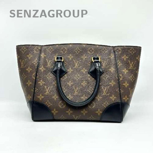 Louis Vuitton Phenix Monogram tote Handbag Women Brown Black