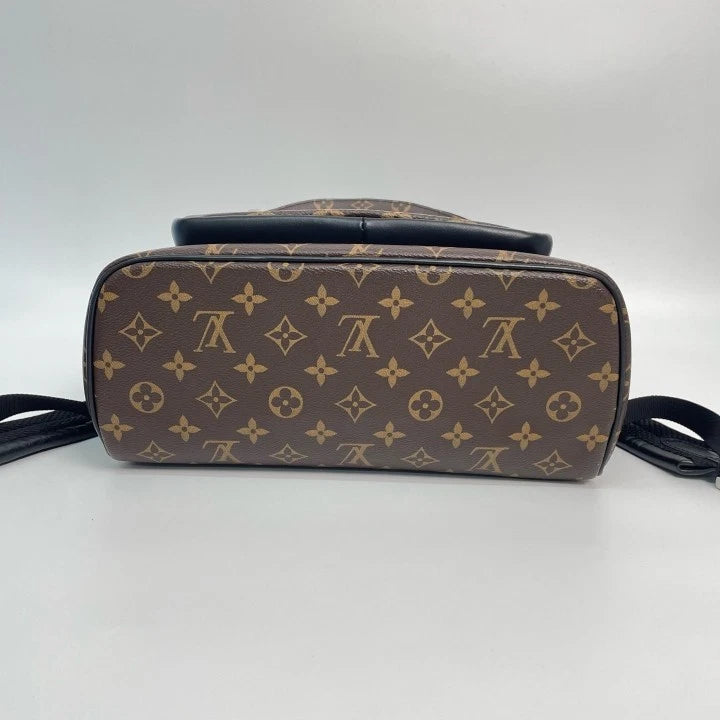 Louis Vuitton Monogram Black Calfskin Josh Backpack For Women