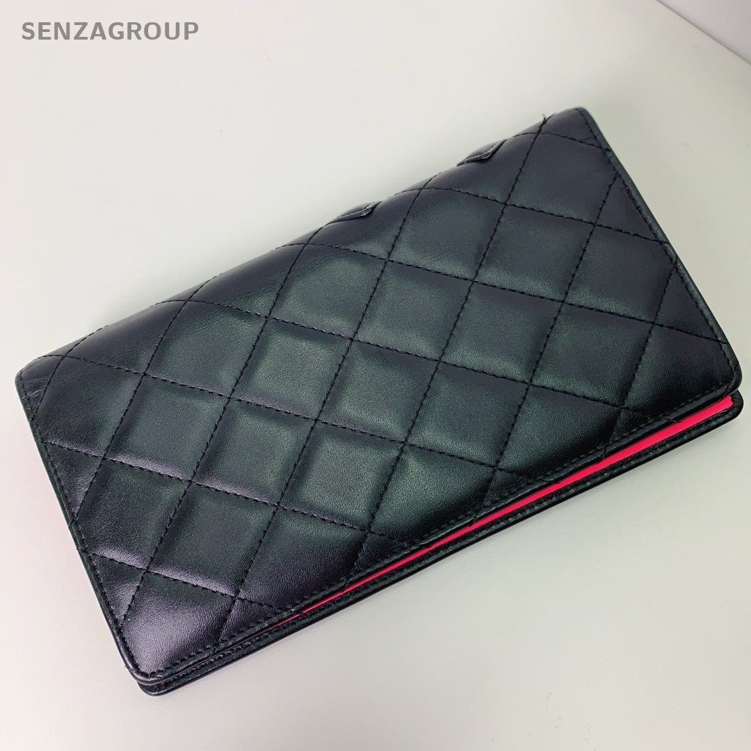 CHANEL Cambon Black Wallet