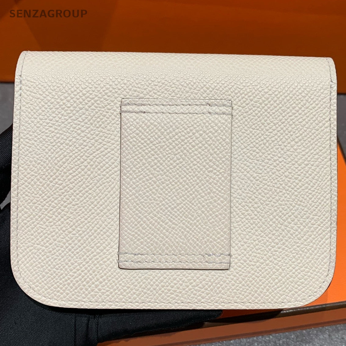 Hermes Constance Smile Bag Cream White Epsom Leather Shoulder Crossbody