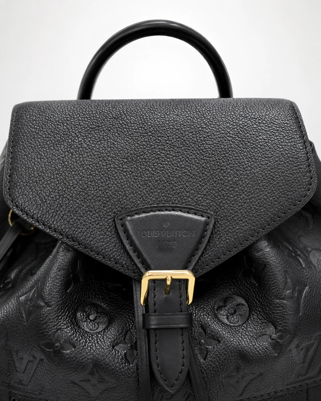 Louis Vuitton Montsouris Monogram Black Empreinte Backpack Almost Brand NEW