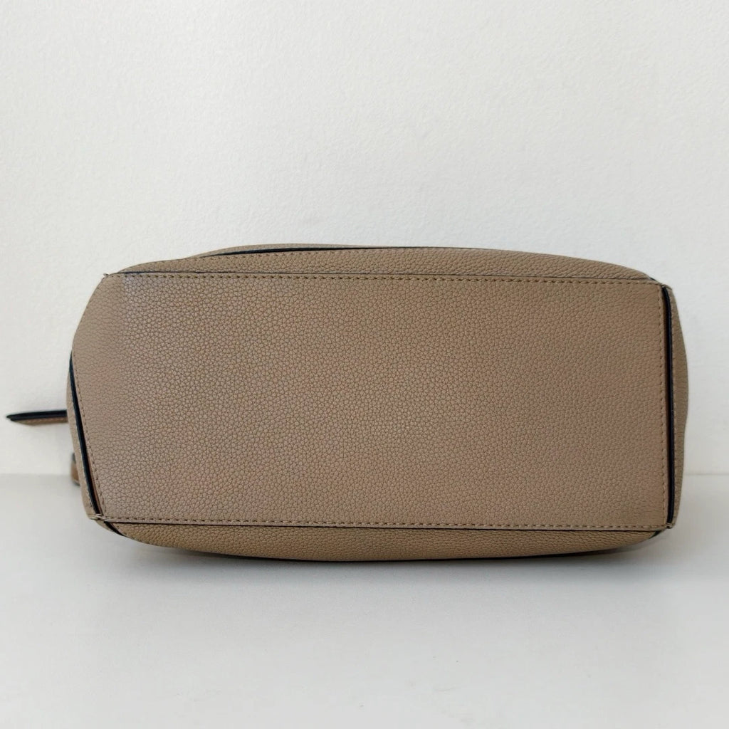 Loewe Puzzle PM Top Handle Shoulder Crossbody Gray Gold Women Classic