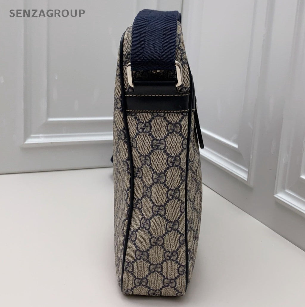 Gucci Ophidia 2Way Shoulder Bag Crossbody Brown Silver Unisex Adults Classic