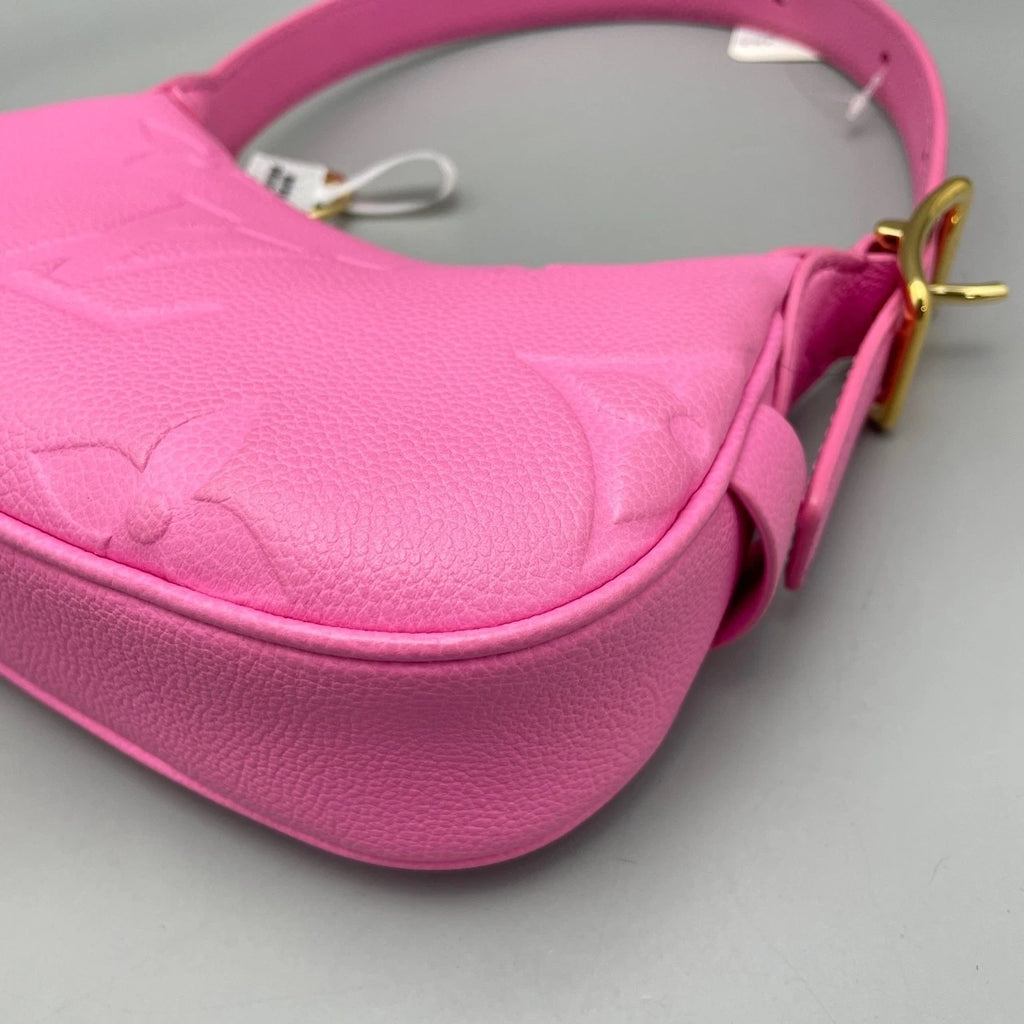 Louis Vuitton Pink Leather Shoulder Bag For Women