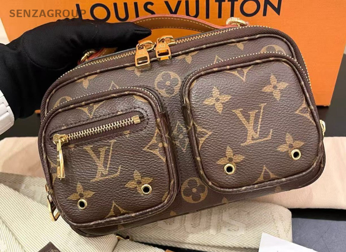 Louis Vuitton Utility Camera bag Monogram Top Handle 2way Crossbody bag