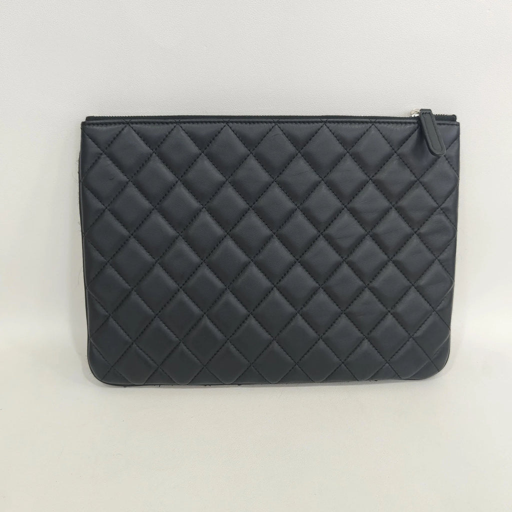 CHANEL Leather Clutch Evening Bag for Women