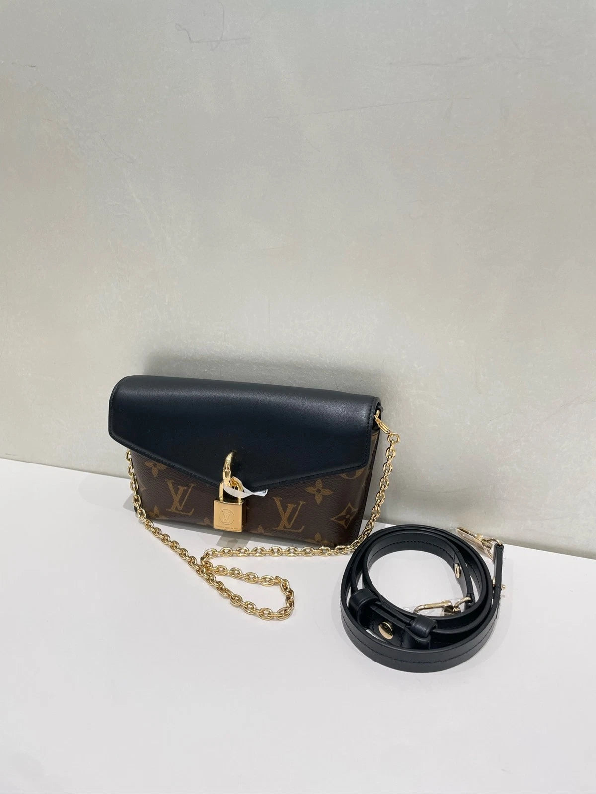 Louis Vuitton Padlock On Strap Shoulder Bag For Women