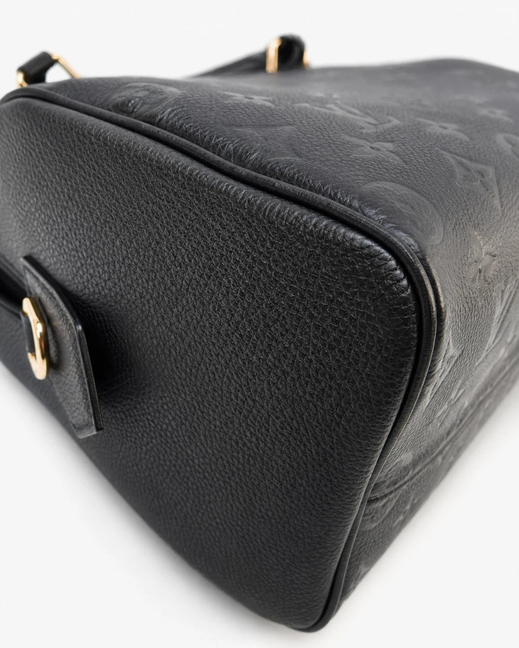 Louis Vuitton Speedy25 Monogram Black Empreinte 2Way Top Handle Crossbody GHW