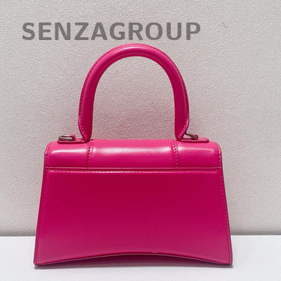 Balenciaga Pink Silver Small Handbag Shoulder Crossbody Bag Women Classic