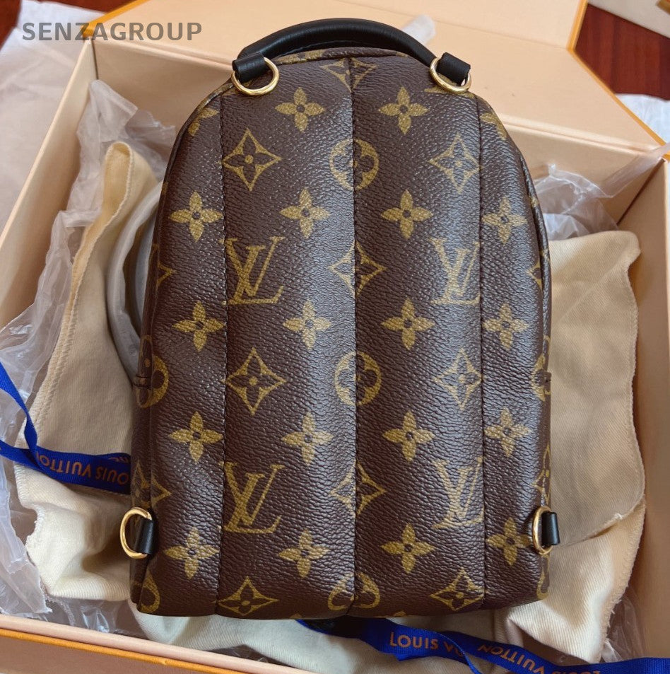 Louis Vuitton Palm Springs Backpack Shoulder bag Brown Brand NEW Women