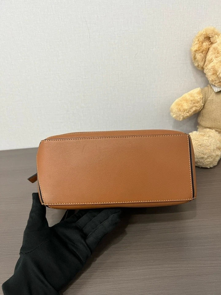Loewe Brown Small Puzzle Shoulder Crossbody Bag For Women