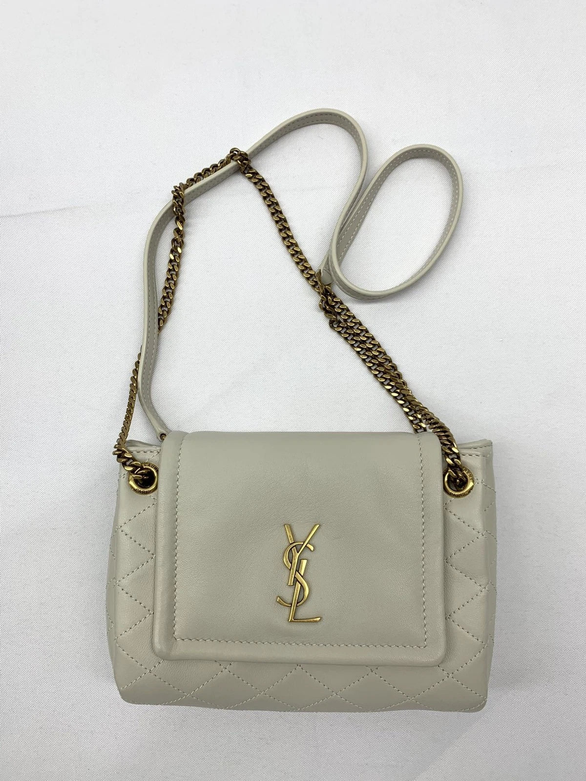 Saint Laurent Nolita Black Leather Shoulder Bag For Women
