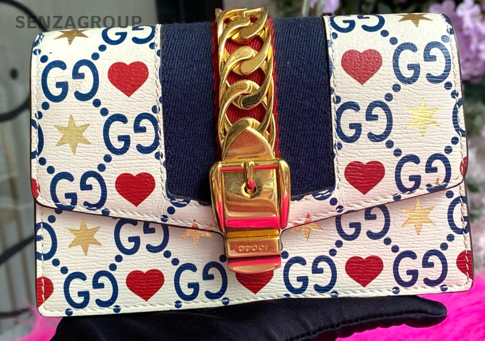 GUCCI Sylvie mini Valentine's Day Limited Edition Chain Shoulder bag Women