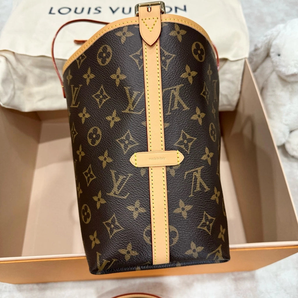 Louis Vuitton Carryall Monogram Canvas Tote Bag Excellent
