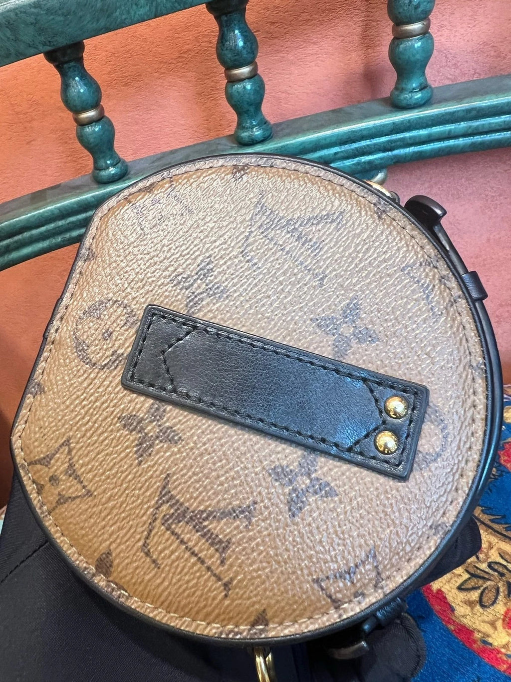 Louis Vuitton Mini Color-block Hard Round Crossbody Bag For Women