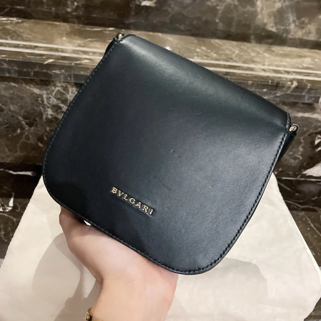 Bvlgari DIVAS DREAM Women's Leather Shoulder Crossbody Bag