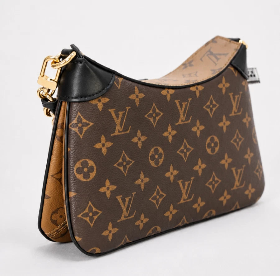 Louis Vuitton Twinny Monogram Canvas Shoulder Bag Crossbody Excellent
