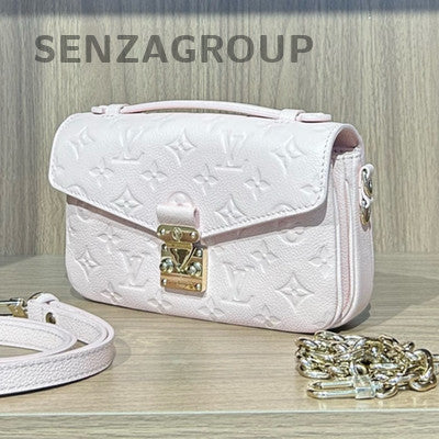 Louis Vuitton Monogram Empreinte East West Pochette Metis Shoulder Bag Women
